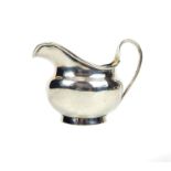 A Georgian silver cream jug