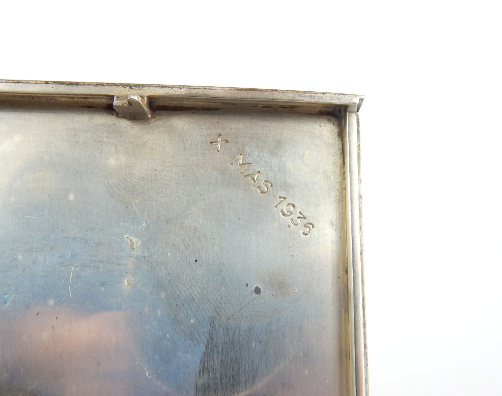 An early 20th century Cartier silver desk box - Image 11 of 16