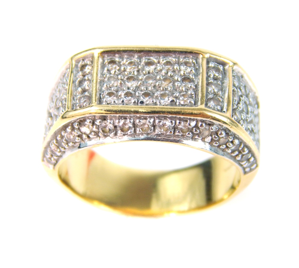 An 18 ct yellow gold and diamond-set dress ring - Image 8 of 12