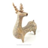 An Amlash Pottery Stag Rhiton