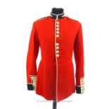 A Welsh Horseguards red wool jacket