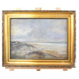 Manner of Mark Senior (British 1864-1927), oil on canvas seascape