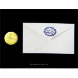 A 1890's Persian Qujar Royal Family personal envelope, Zel Soltan Royal family and seal