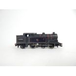 A Hornby Dublo, 0-6-2 Tank loco BR 69550 two rail model, with original box.