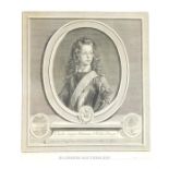 Gerard Edelinck after Francois de Troy, engraving of Prince James as a child, "The Old Pretender",