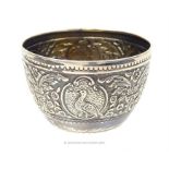 A Victorian sterling silver bowl, Walter & John Barnard
