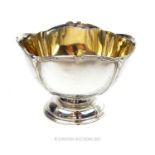 An Edwardian sterling silver bowl