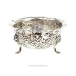 An Irish sterling silver bowl, West & Son