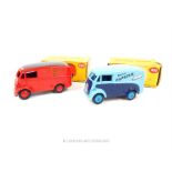 A Dinky Toys Royal Mail Van, 260, with original box and a Dinky Toys Morris Commercial Van (465),