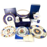 A collection of ceramic items, mainly Spode Millennium Collection