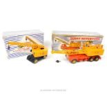 A Dinky Supertoys 20-ton Lorry-mounted Crane "Coles" model (972) with original box (damaged) and a