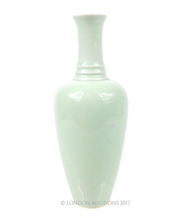 A Chinese Celadon porcelain vase - Image 2 of 3