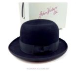 A vintage gentleman's Dunn & Co bowler hat