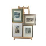 A collection of framed Edwardian prints 'Royal Academy Pictures'