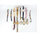 A collection of watches, including examples by Sekonda