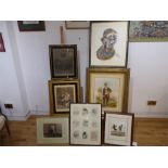 A large collection of mainly 19th century prints