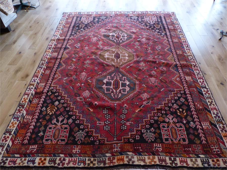 A fine South West Persian Qashqai Carpet