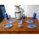 A collection of Chinese blue and white ceramics