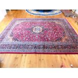 An extremely fine northeast Persian Meshad Carpet 378x300cm