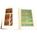 Hulme, F. Edward "Suggestions in Floral design" with 50 plates, colour lithographic prints;