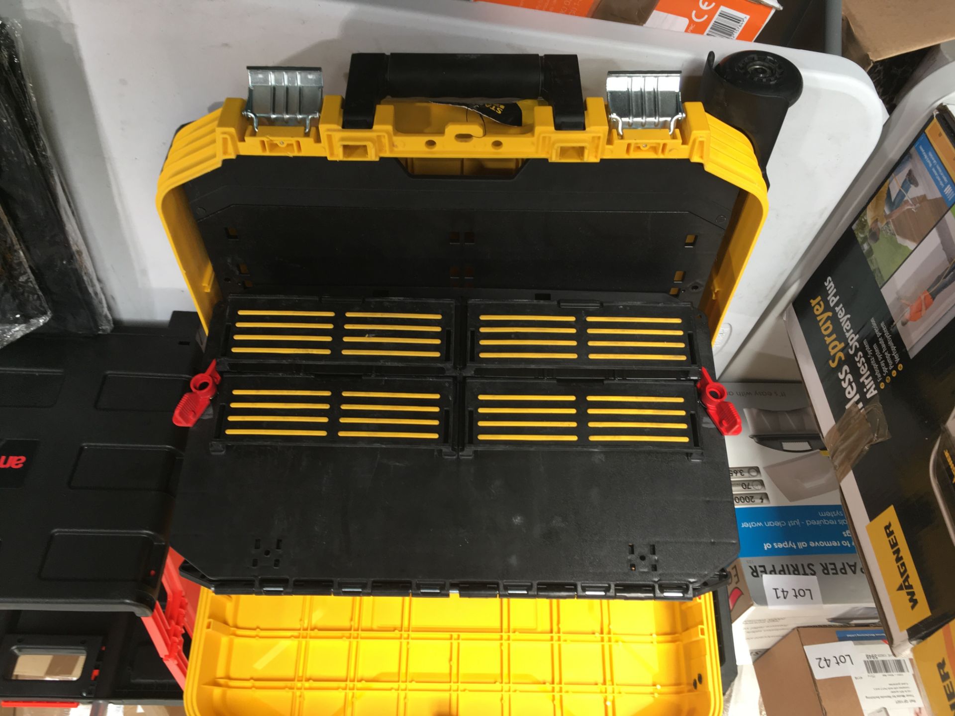 Stanley FATMAX tool case on wheels. Customer return. - Image 2 of 2