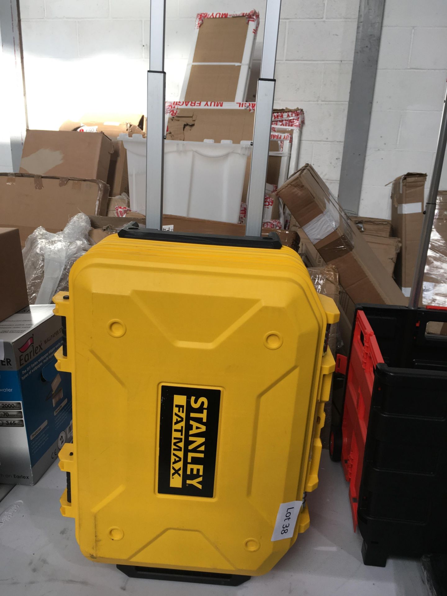 Stanley FATMAX tool case on wheels. Customer return.