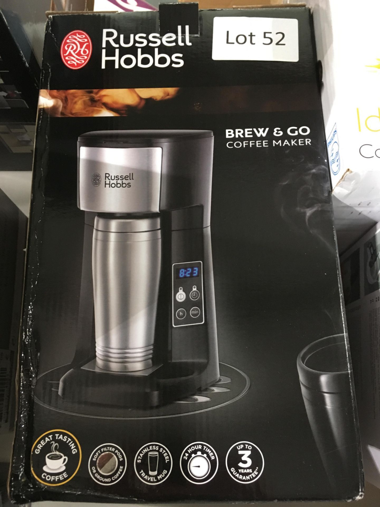 Russell Hobbs brew and go coffee maker. Working customer return.