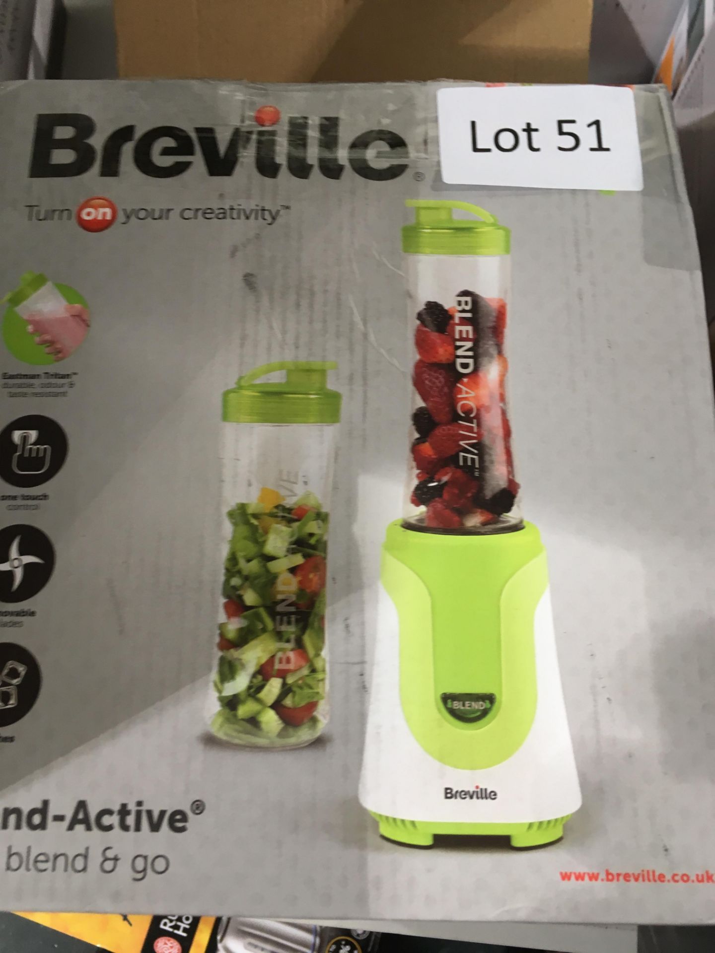 Breville blend-active blender. Working customer return.