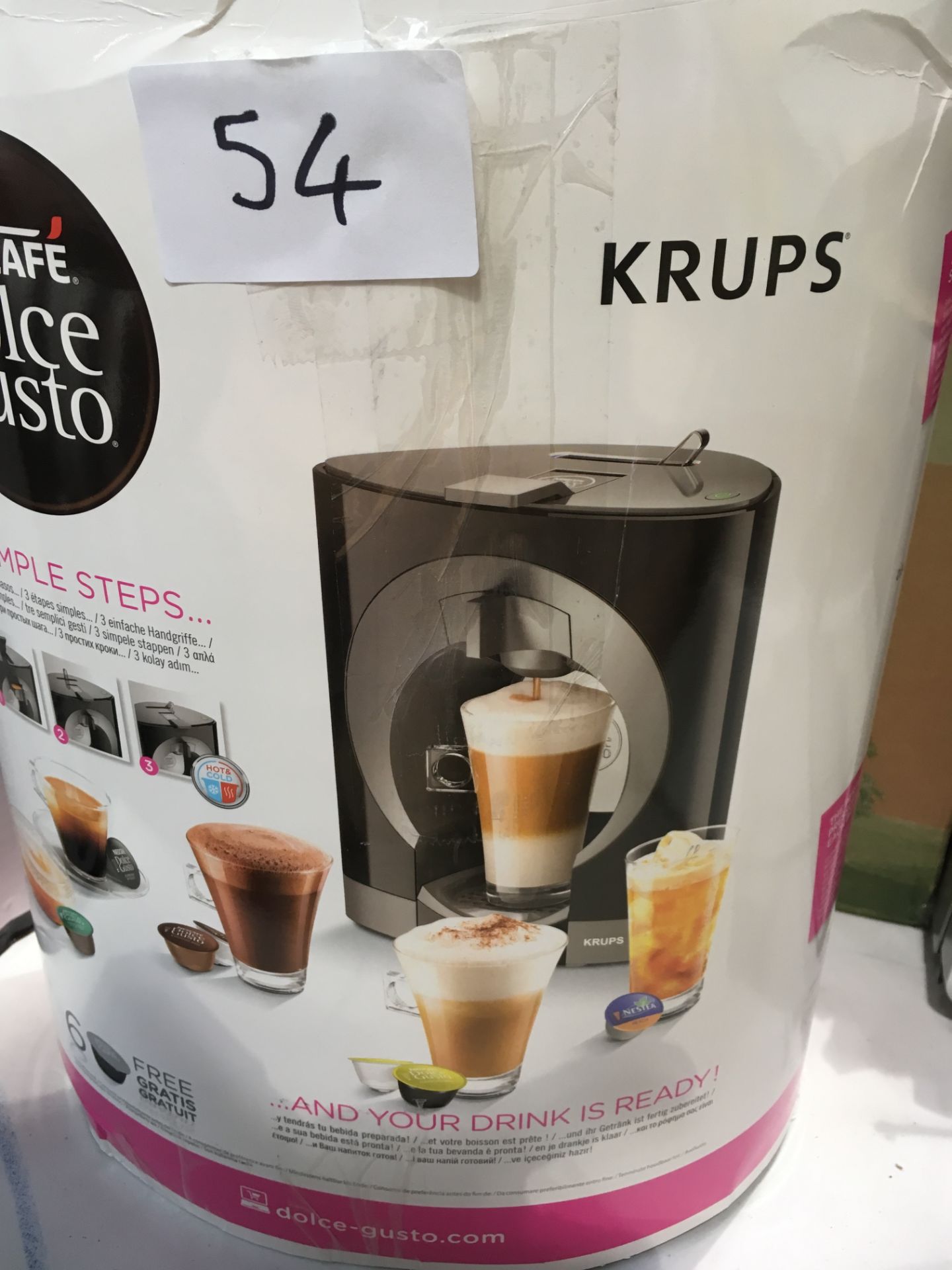 Krups Nescafe Dolce Gusto . Working customer return.