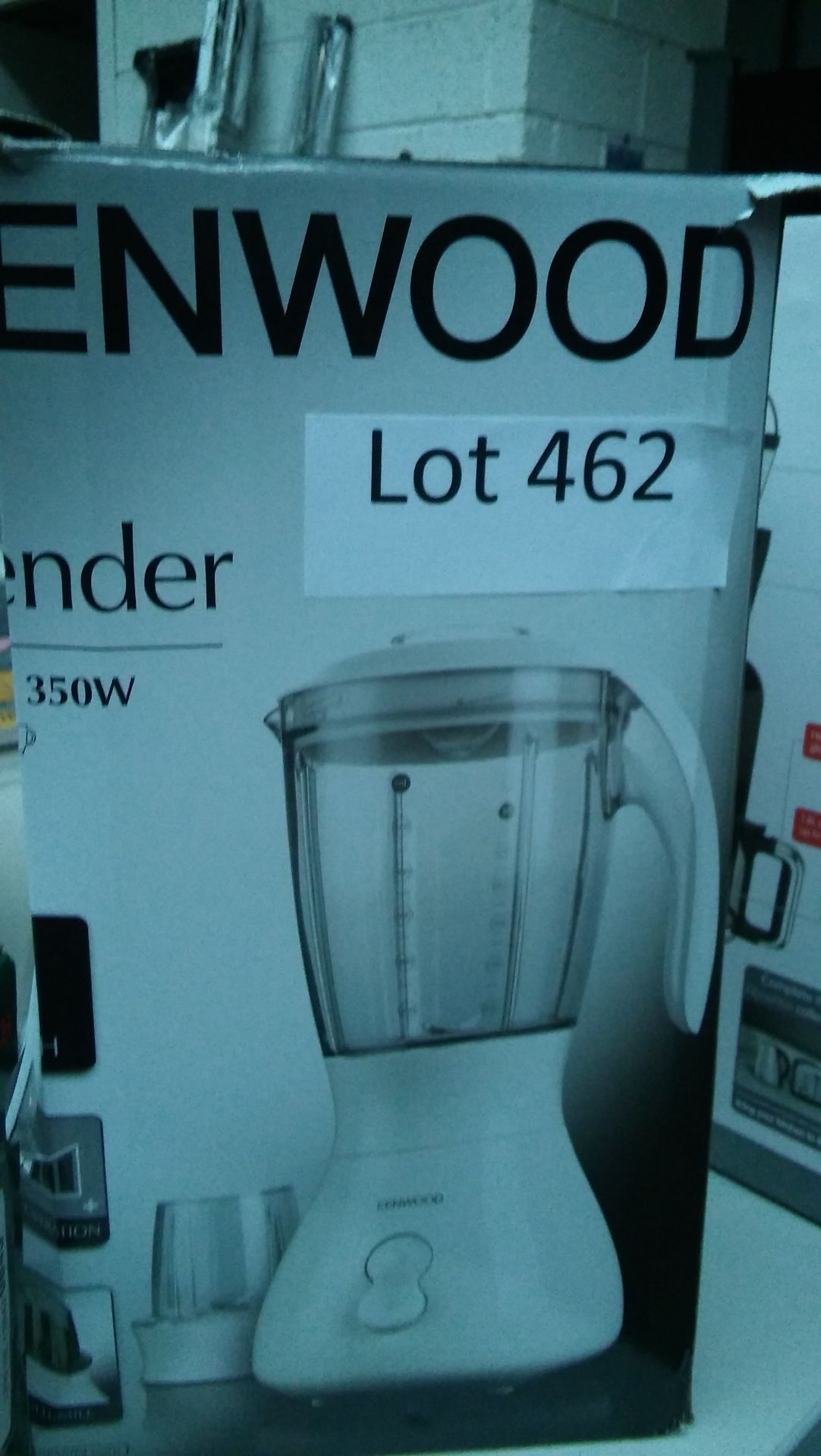 "Kenwood" 1L 350w blender.. Bad packaging otherwise as new.