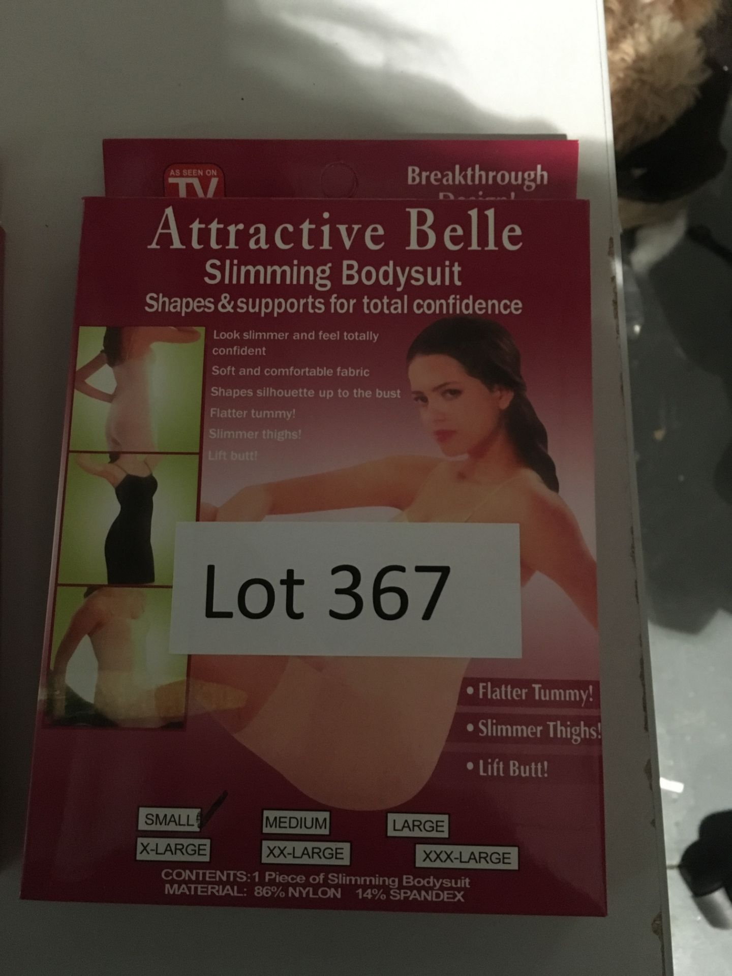 "Attractive Belle" slimming bodysuit. Small.New.