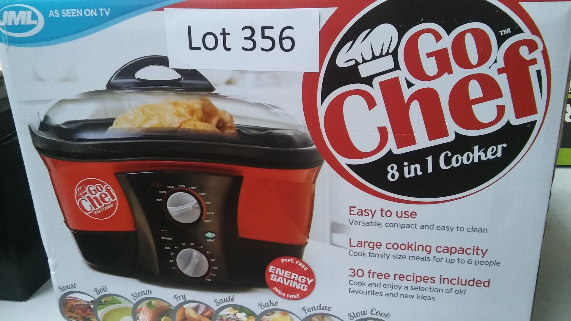 "Go Chef" 8 in 1 cooker.As new.