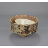 A Chinese Song Dynasty Qingbai porcelain dish in kiln saggar