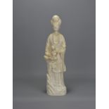 An 18th Century Chinese Blanc de Chine figure of Guanyin