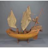 A Wooden boat