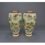 A pair of 19th Century Japanese Satusuma vases