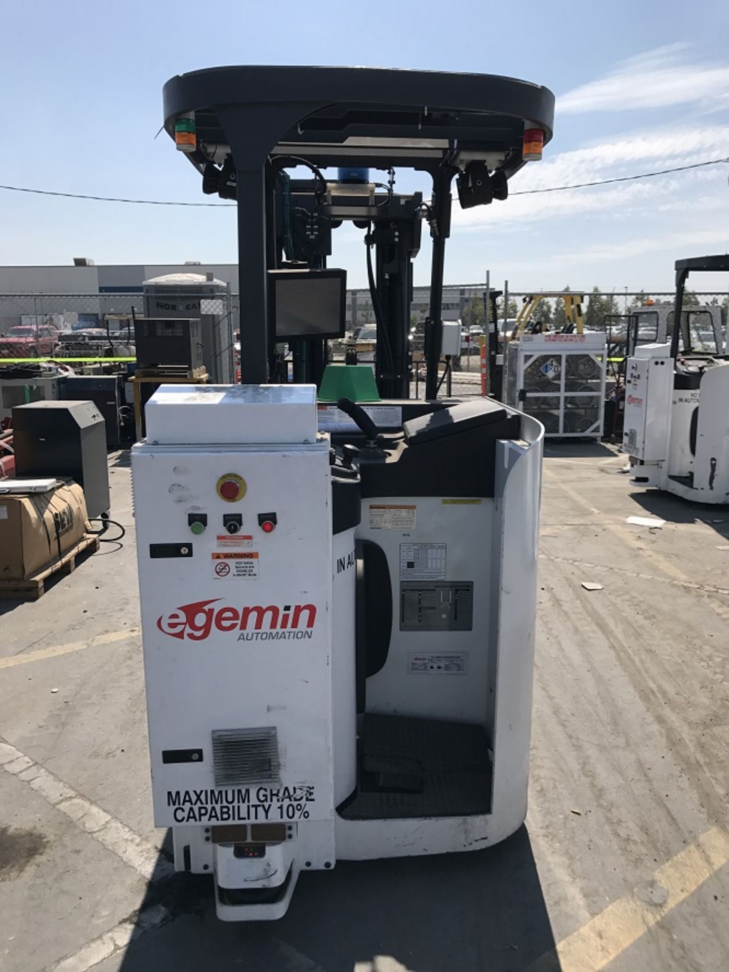 EGEMIN CBV 4812LX AGV ELECTRIC FORKLIFT - Image 5 of 19