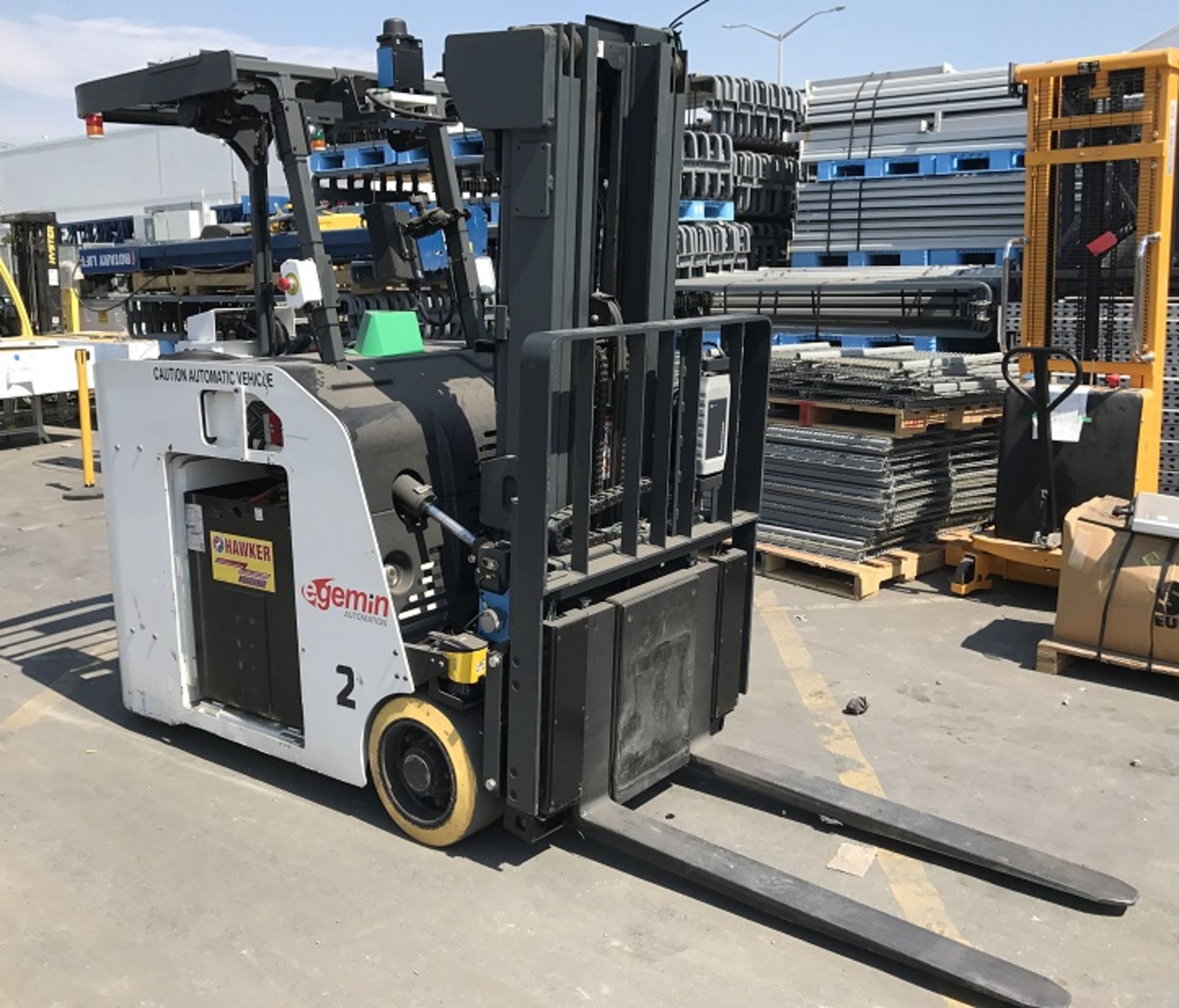 EGEMIN CBV 4812LX AGV ELECTRIC FORKLIFT