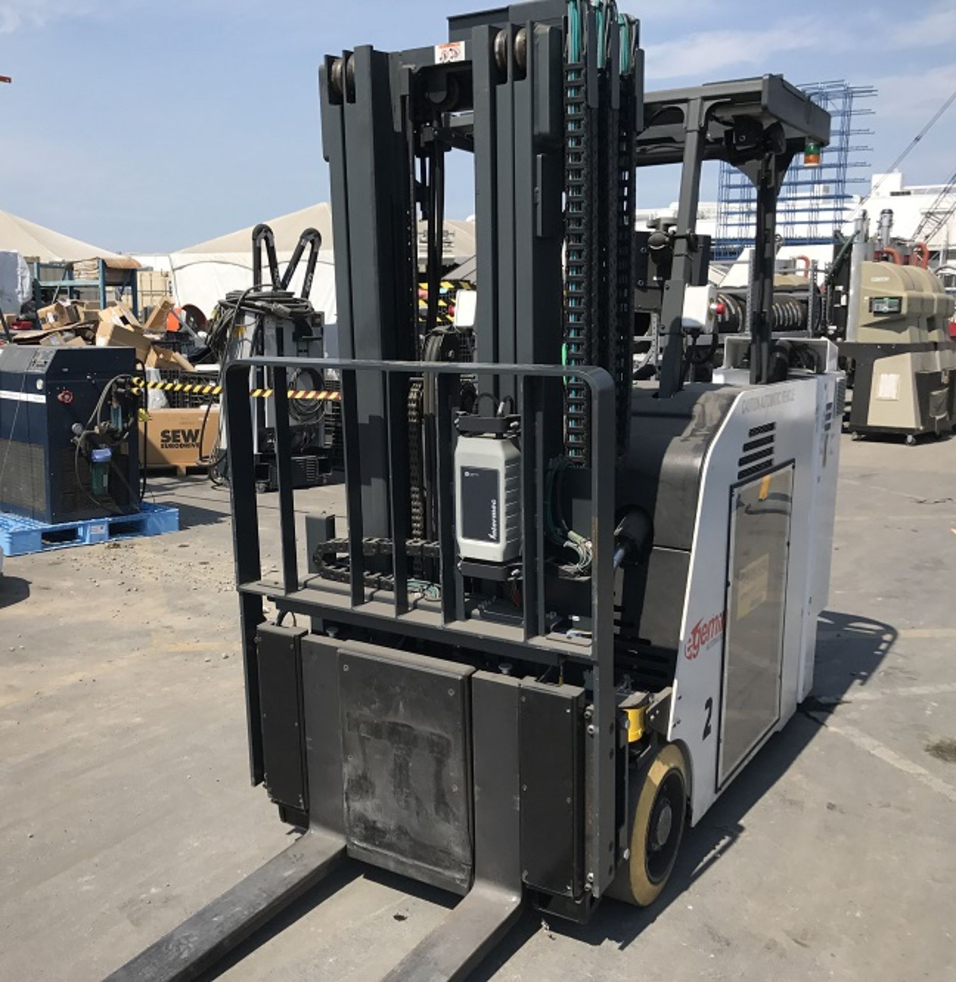 EGEMIN CBV 4812LX AGV ELECTRIC FORKLIFT - Image 3 of 19