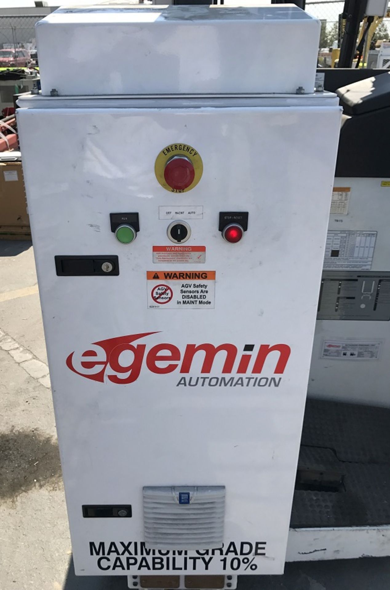 EGEMIN CBV 4812LX AGV ELECTRIC FORKLIFT - Image 9 of 16