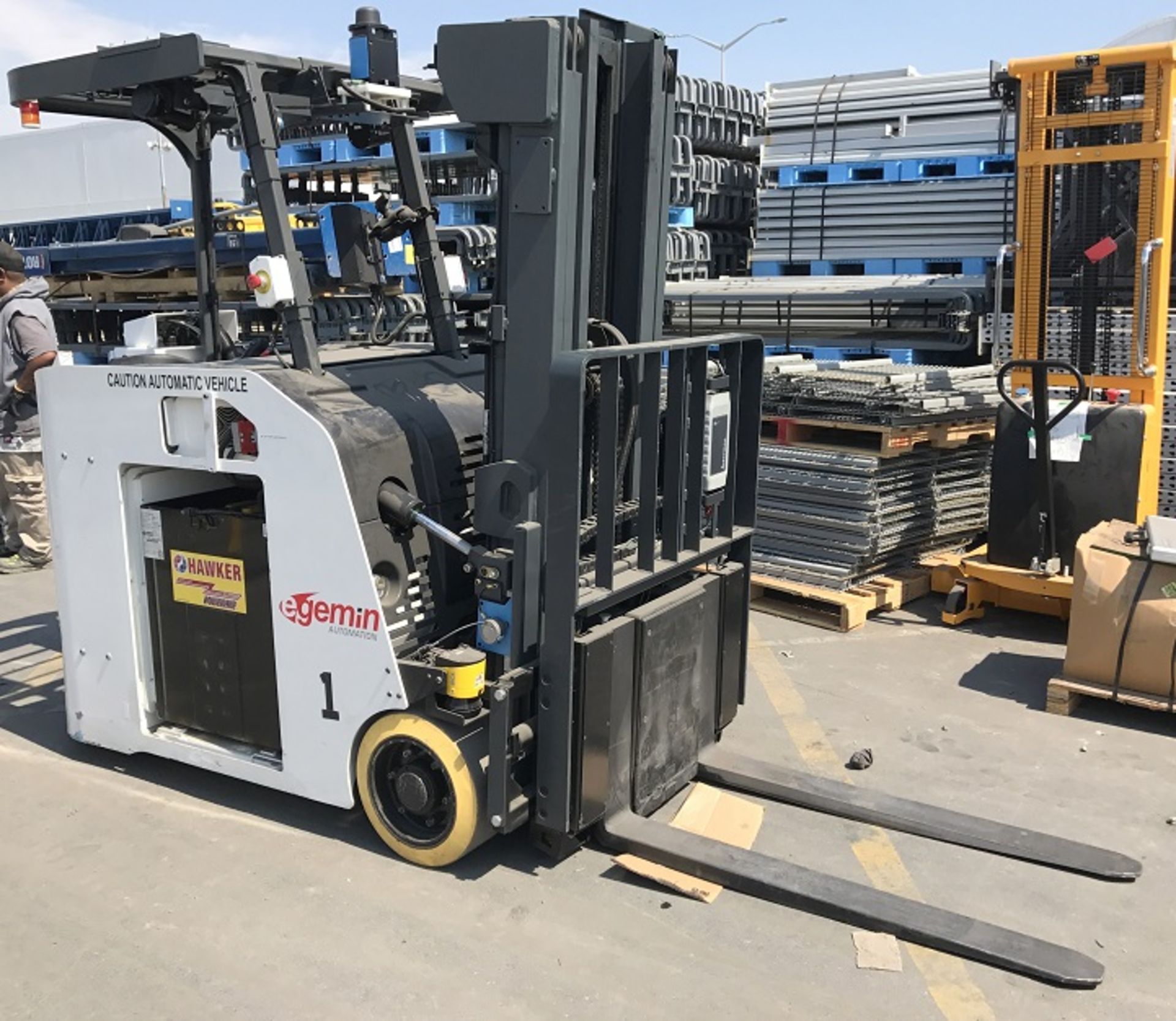 EGEMIN CBV 4812LX AGV ELECTRIC FORKLIFT