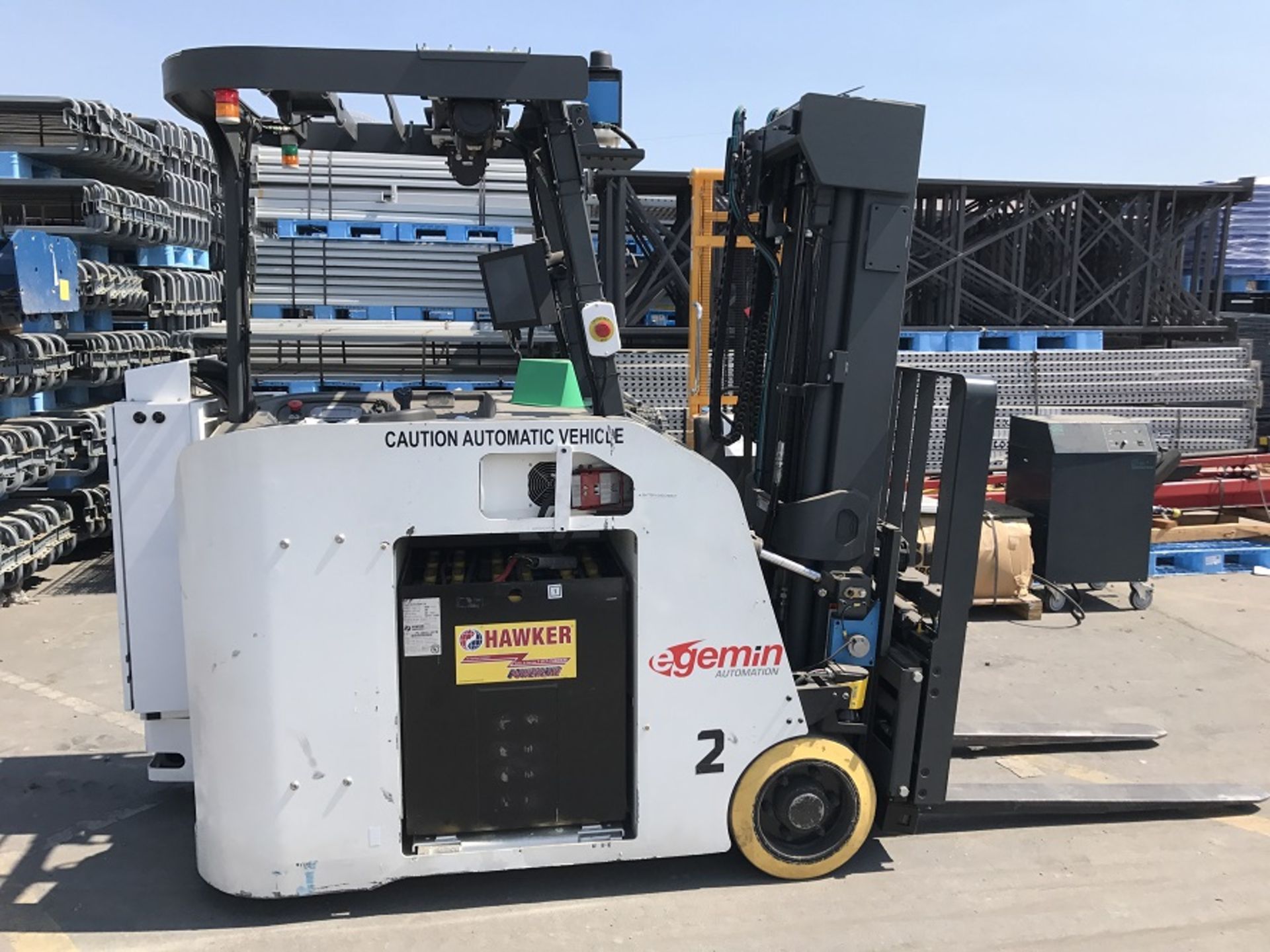 EGEMIN CBV 4812LX AGV ELECTRIC FORKLIFT - Image 2 of 19