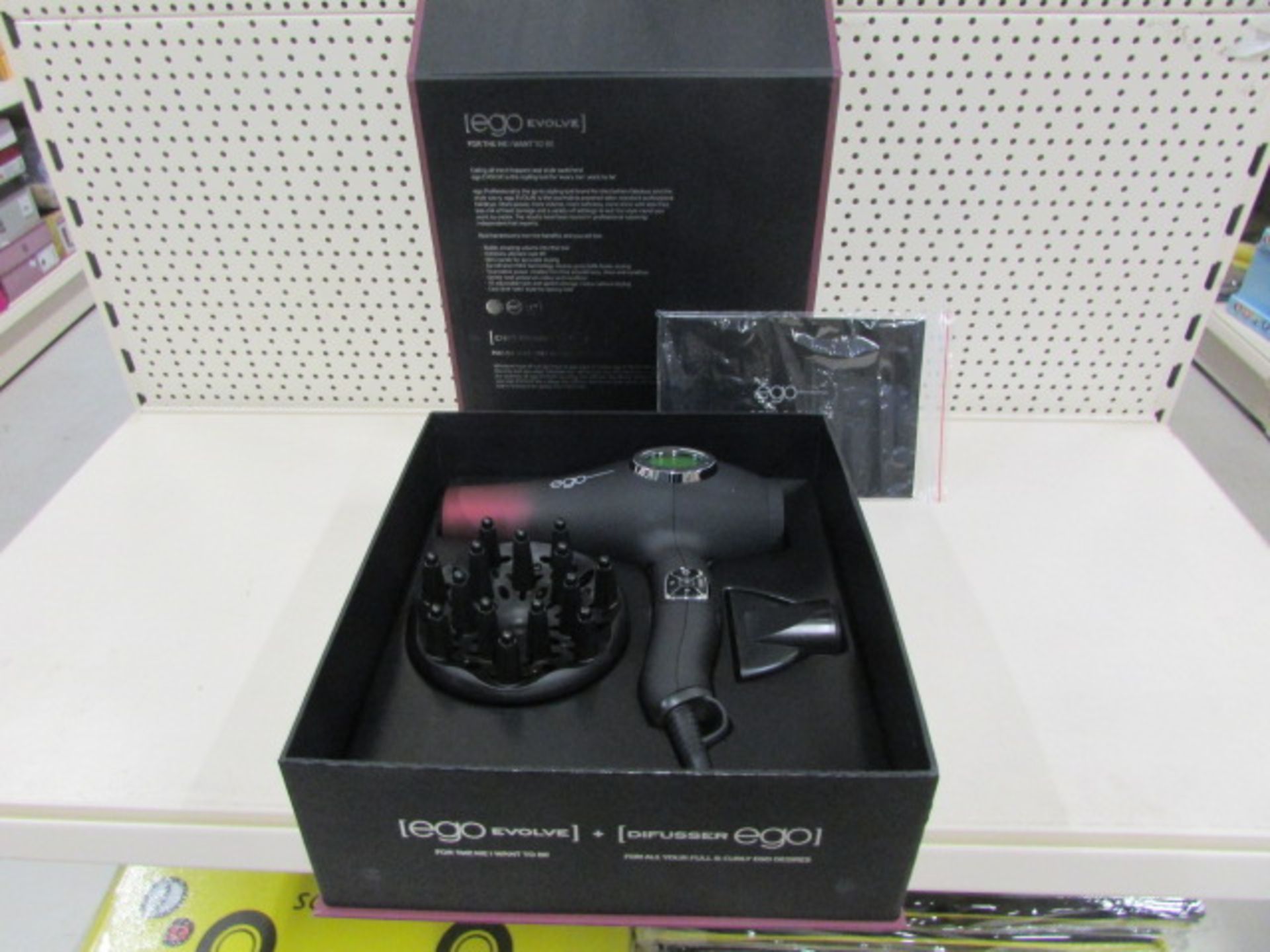 3 X Ego Professional Ego Evolve Hairdryer + Difusser [Brand New] - Image 5 of 6