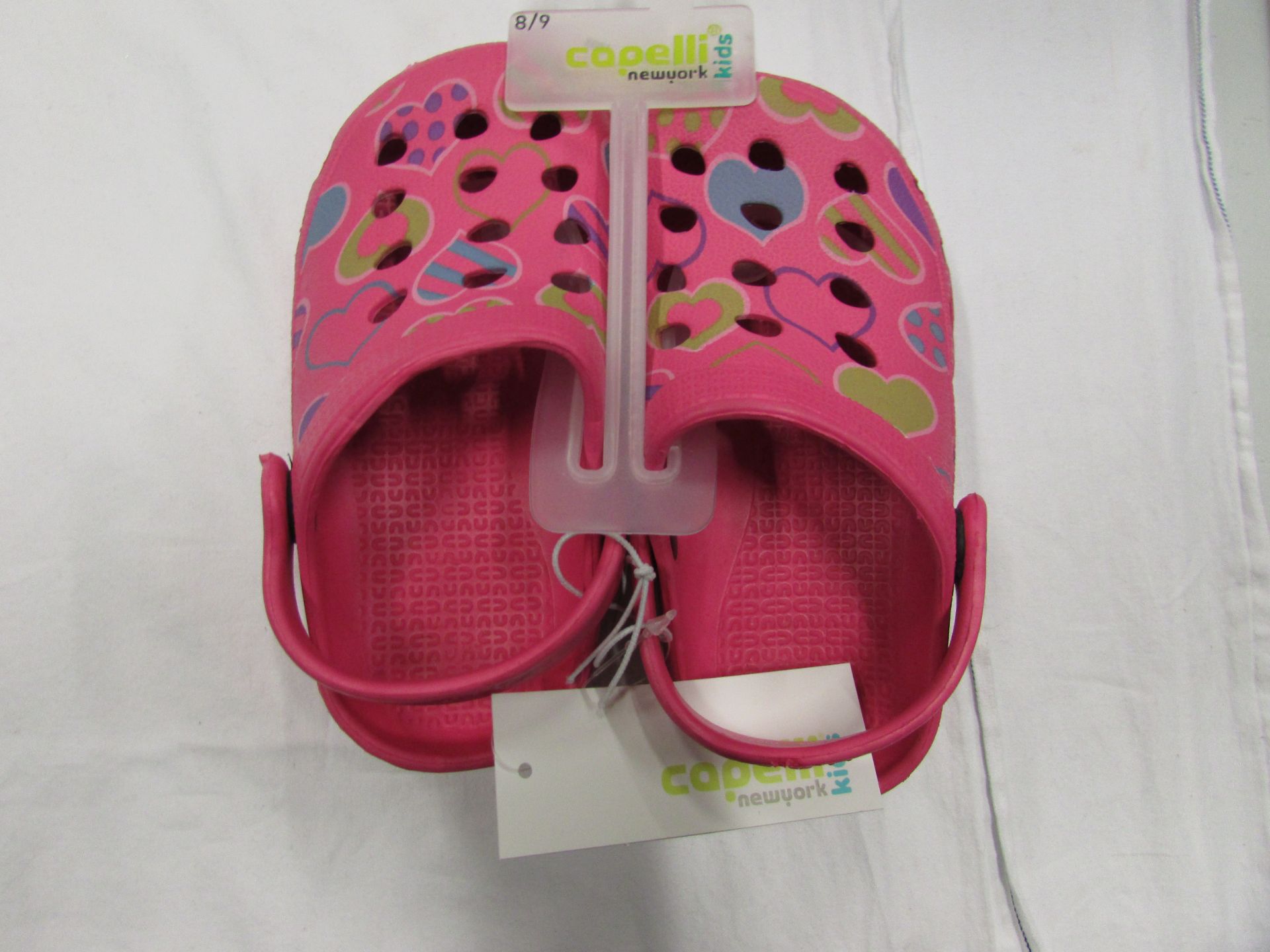 Capelli Kids Cnu Crocs In Pink (Usa Size: 8 To 9) (Unboxed)