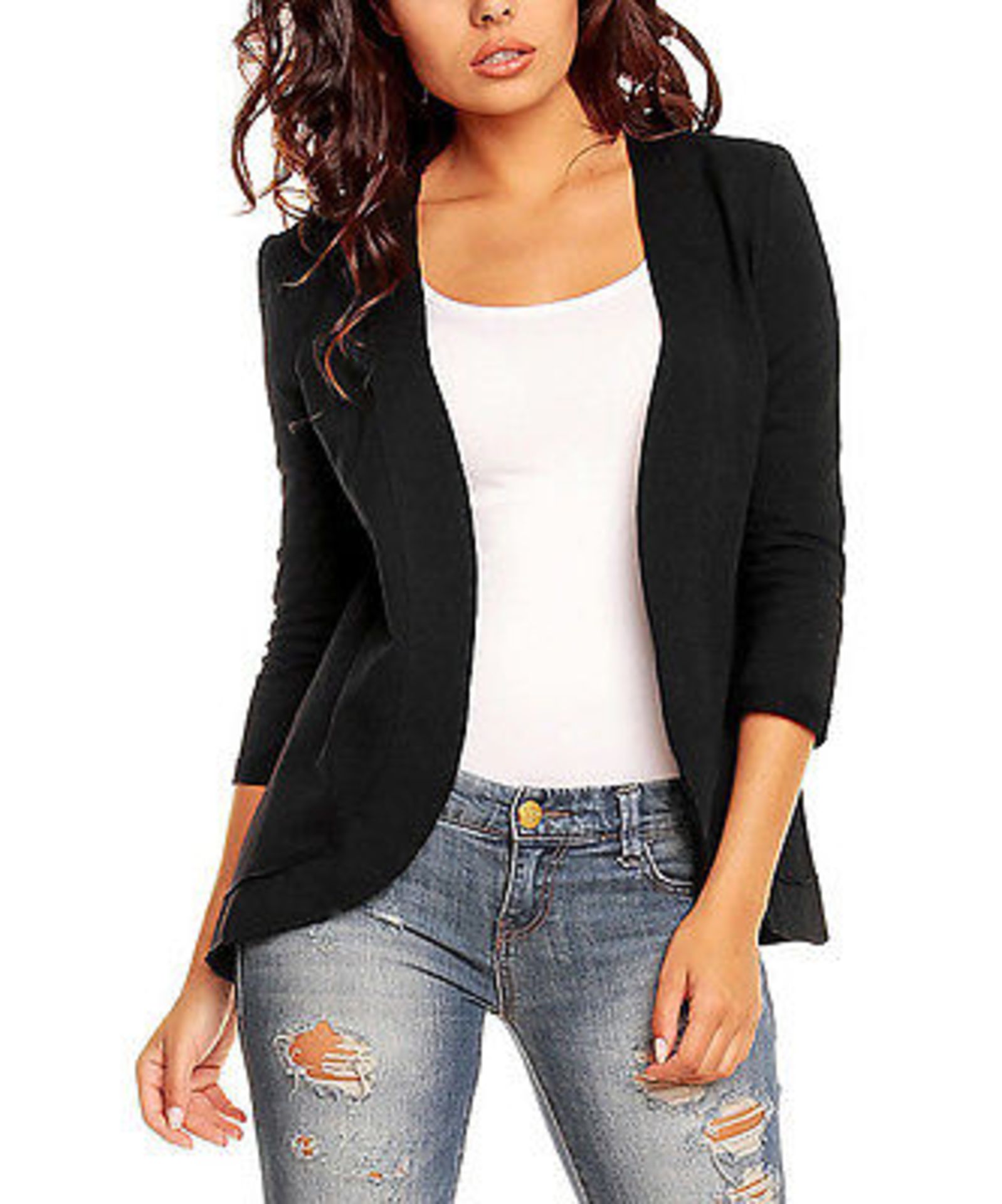 Brand New Nommo Black Cardigan Jacket (Uk Size 16) (Ref: A2R 20906704)