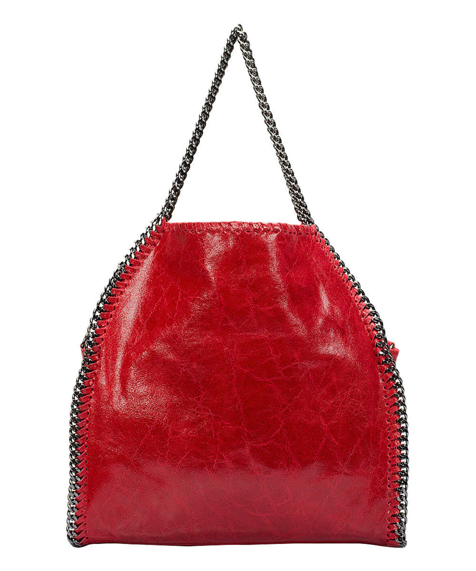 Brand New Markese Bordo Chain Suede Hobo Handbag (Ref: 35035912 BAG SHELF) - Image 2 of 4