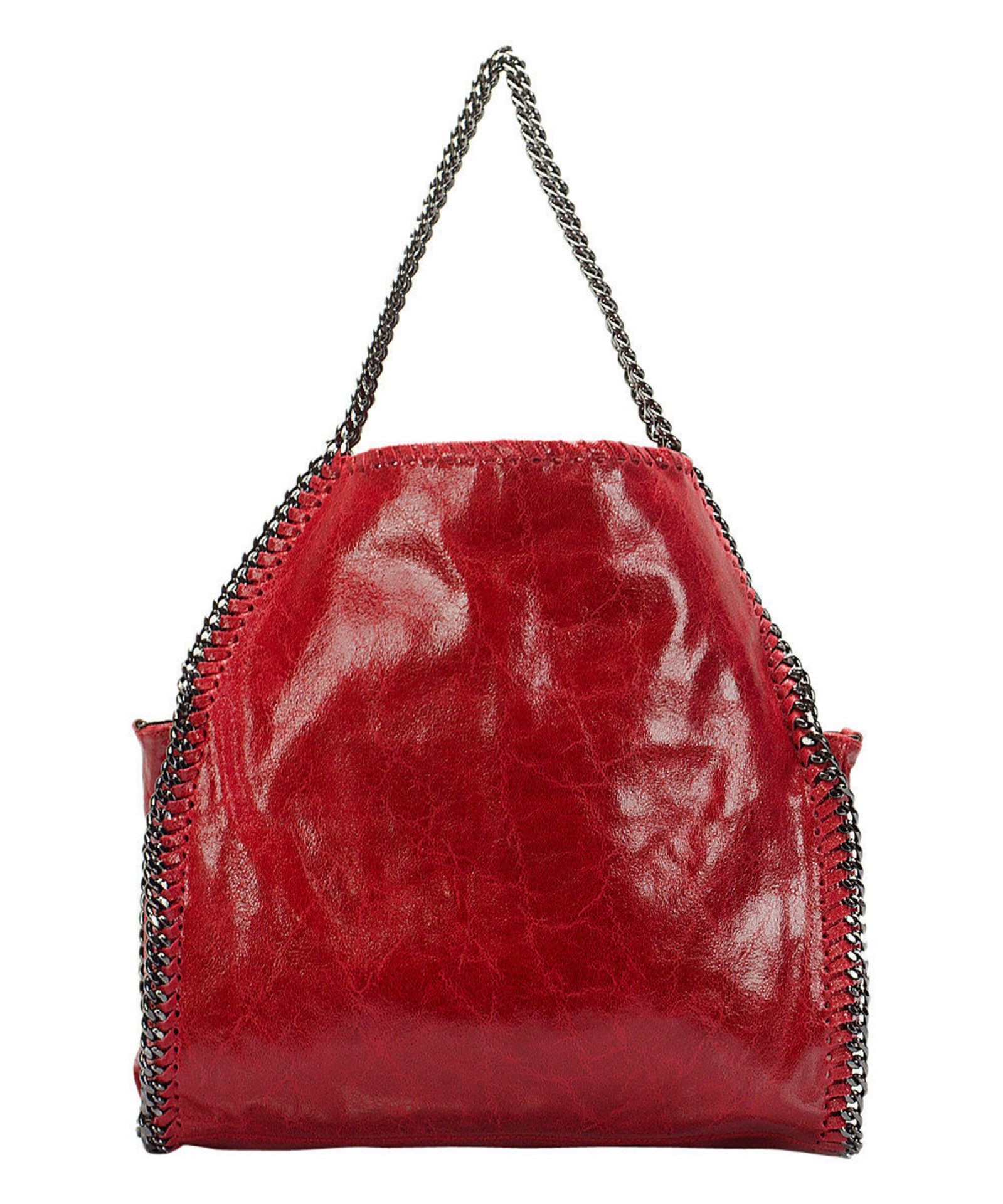 Brand New Markese Bordo Chain Suede Hobo Handbag (Ref: 35035912 BAG SHELF) - Image 3 of 4