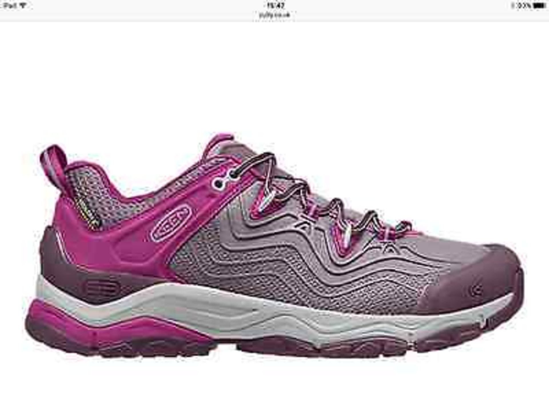 Keen Plum & Shark Aphlex Women's Hiking Shoe, Size UK 5, RRP £110 - Image 6 of 9