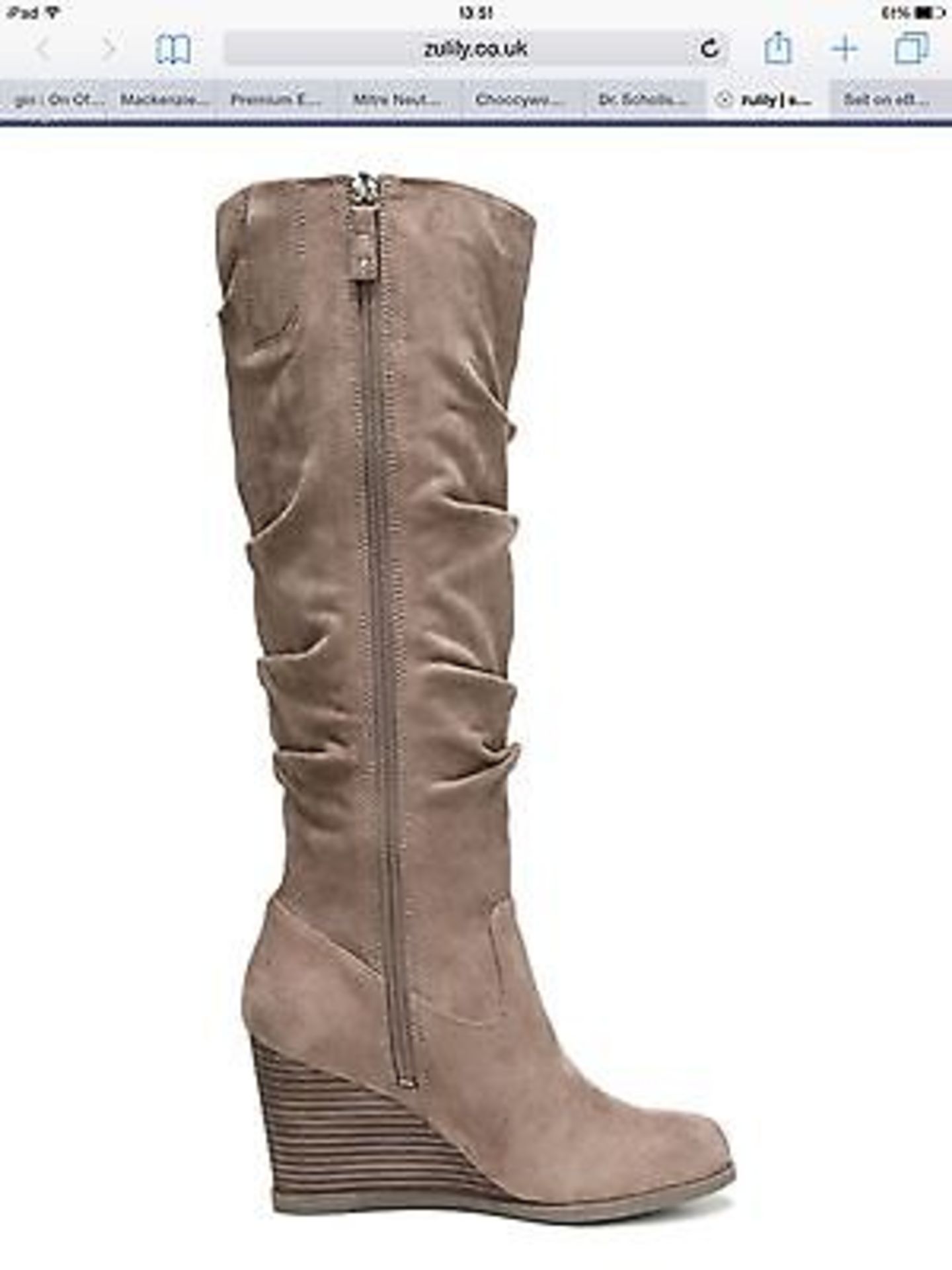 Dr Scholl's Stucco Suede Soft Poe Boot, Size 6, RRP £121.99 - Image 3 of 6