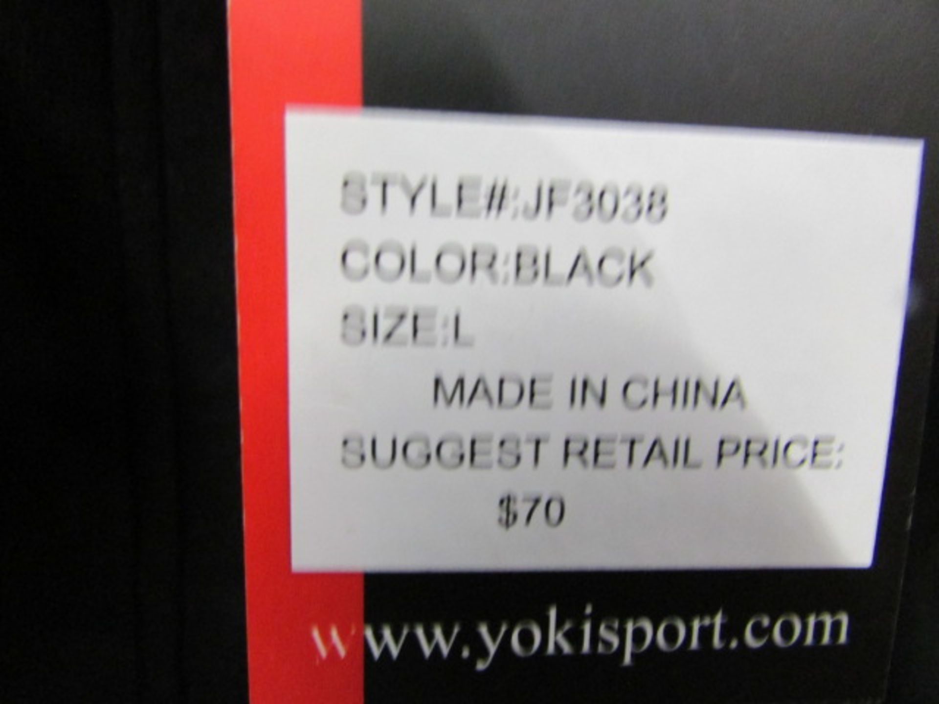 Ladies Yokis Sport Black Jacket (Us Size: L) - Image 2 of 3